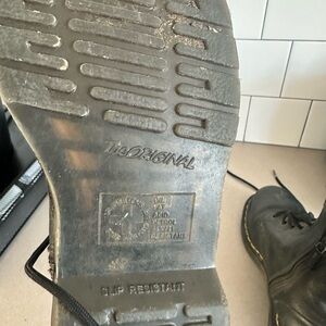 Doc marten combat boots